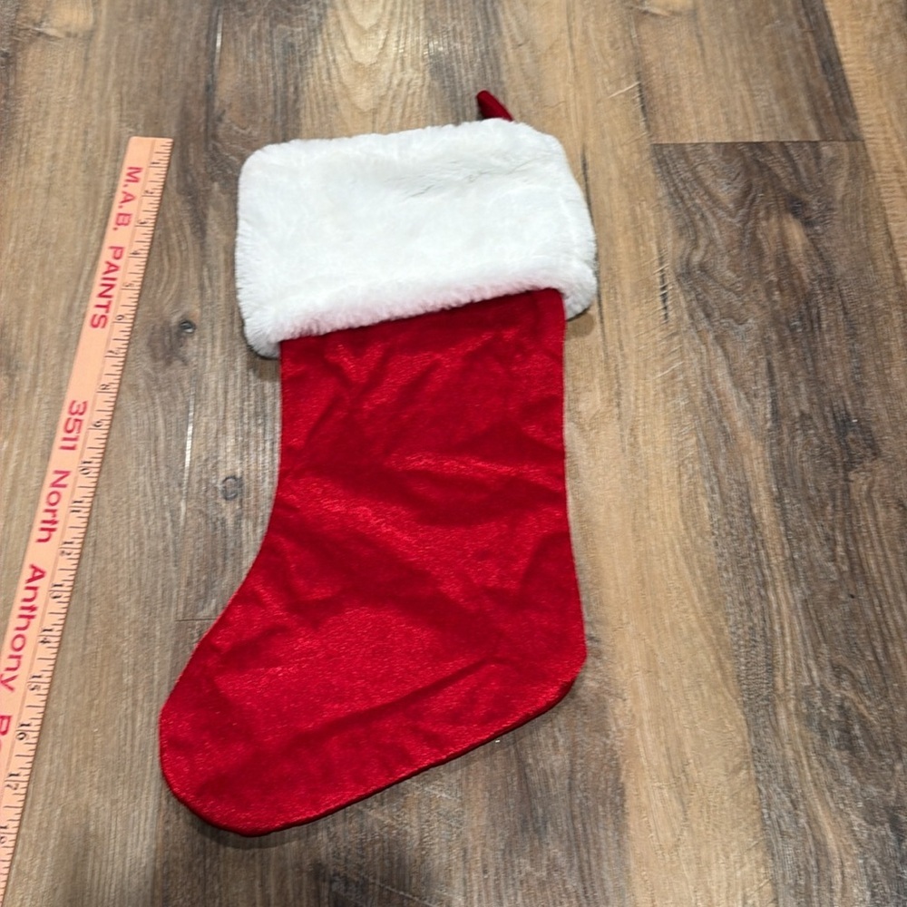 K Monogram Stocking - Picture 4 of 6